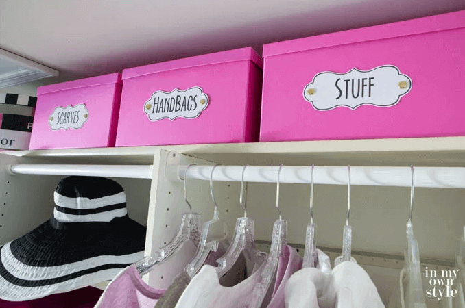 closet organizer ideas