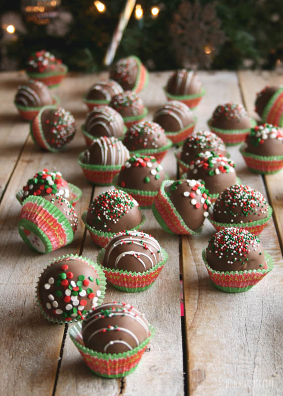 easy christmas desserts for a crowd cakeballs