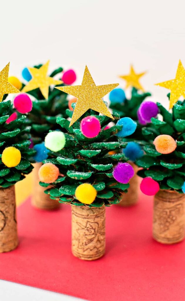 pinecone-christmas-tree-craft