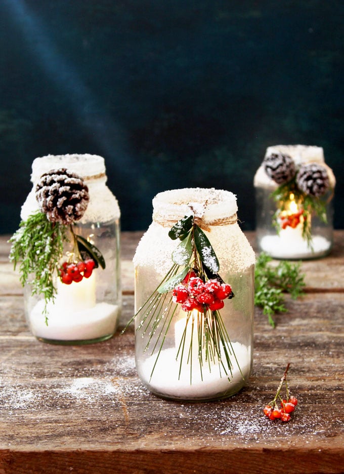 snowy-diy-mason-jar-candles-christmas-crafts