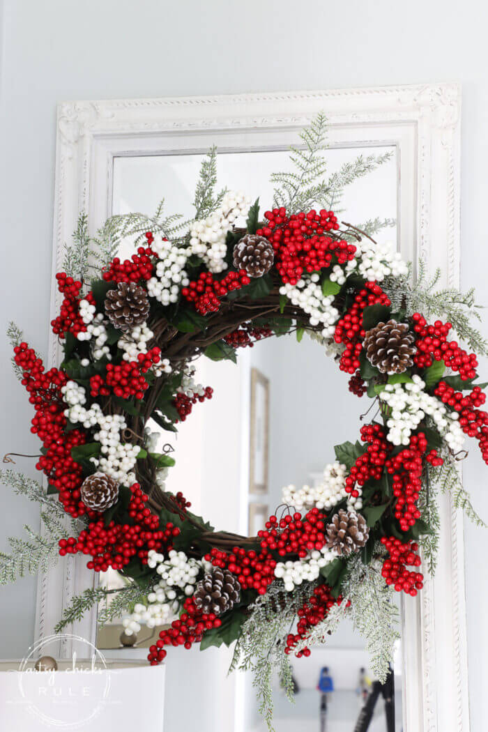 DIY Christmas Wreath With Dollar Tree Supplies Sweet
