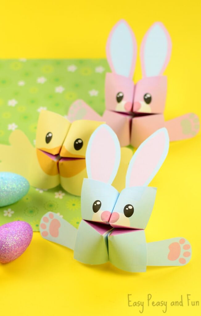 Adorable-printable-easter-cootie-catchers