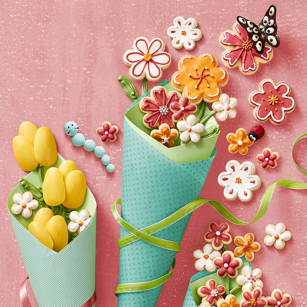 Cookie-bouquet-recipe-mothers-day-crafts