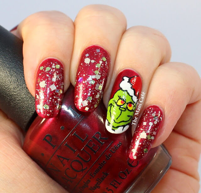 26 Grinch Nail Ideas For Christmas in 2023 - Sweet Money Bee