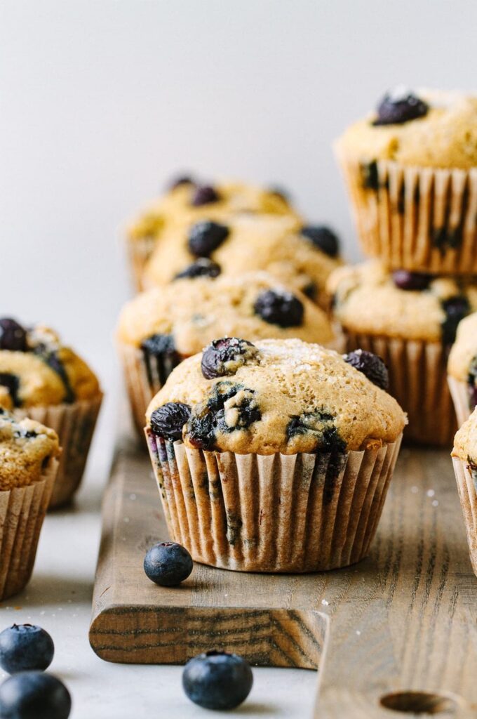 Vegan-blueberry-muffins