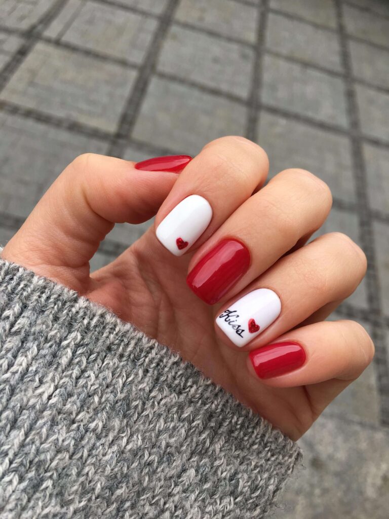 25 Best Red and Pink Valentine's Day Nails You Will Love 2023 - Sweet Money Bee