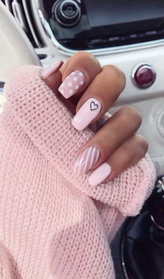 Pink-nail-art-designs