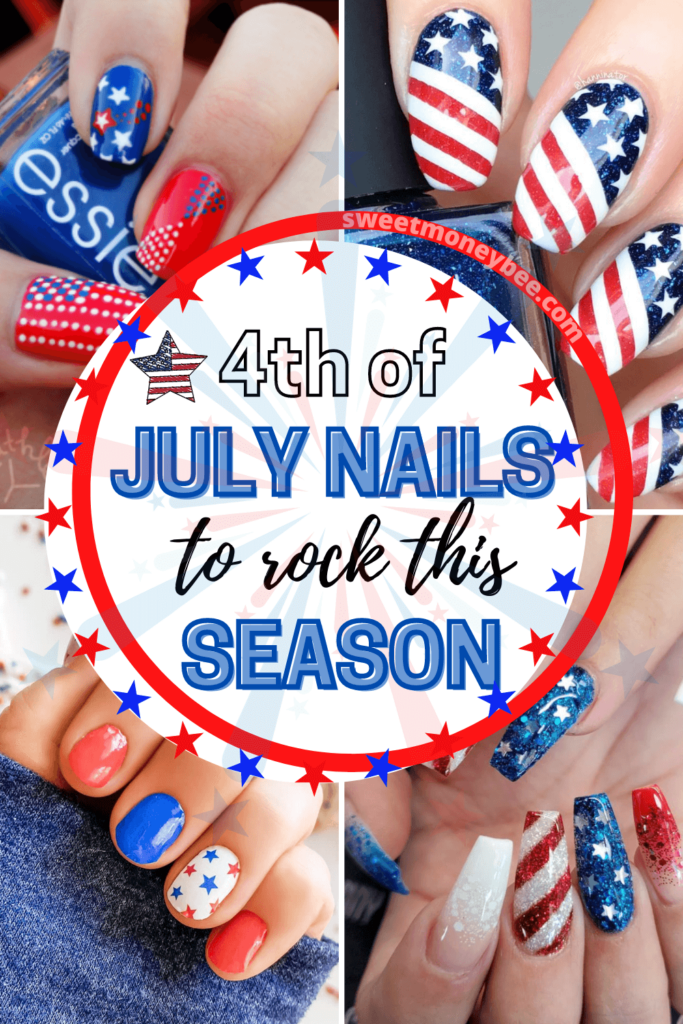 4th of July Nails pinterest