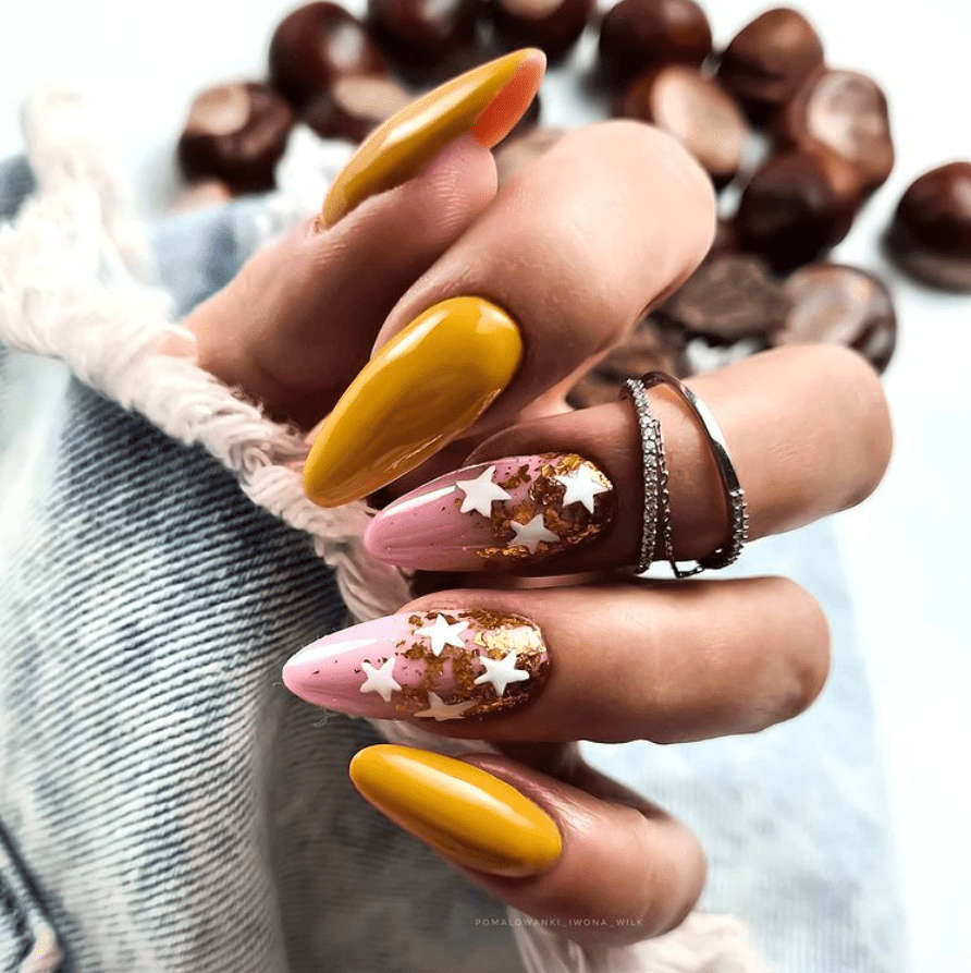 Autumn-star-nails