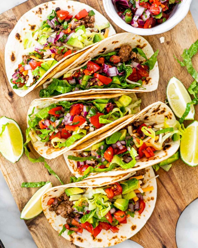 Easy-ground-beef-tacos