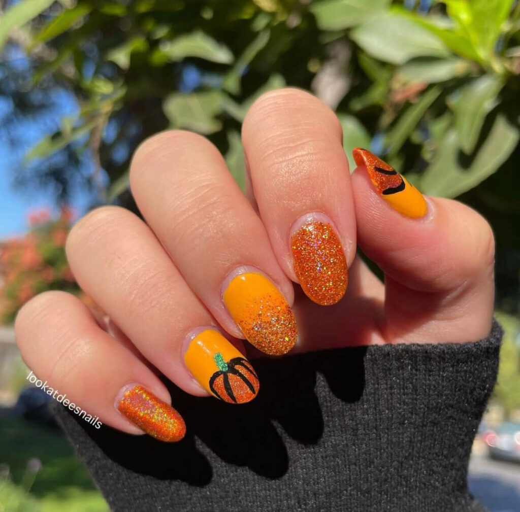 Orange-thanksgiving-nails