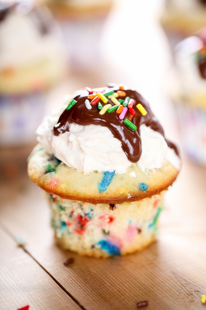 Sundae-cupcakes