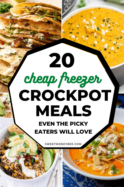 cheap crockpot freezer meals
