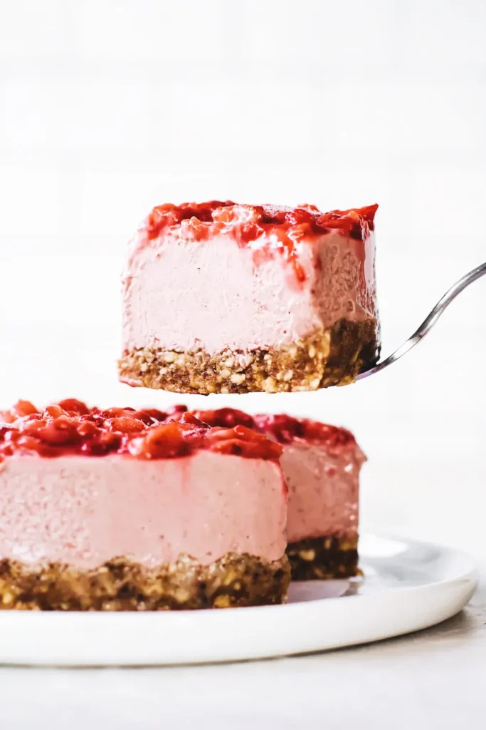 No-bake-strawberry-cheesecake