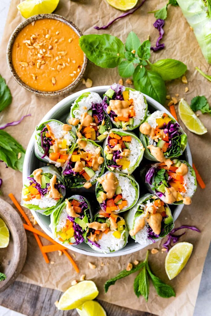 Fresh-spring-rolls-mothers-day-lunch