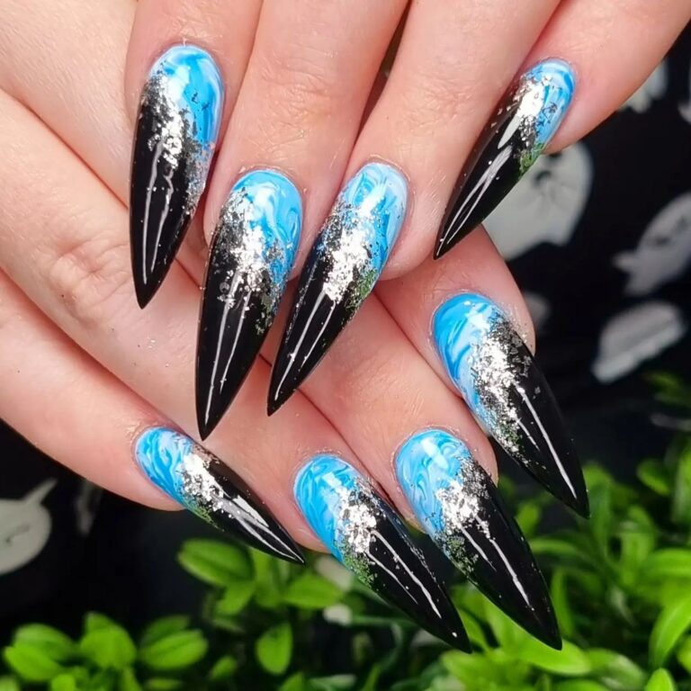 20+ Light Blue Nail Designs You Must Try - Sweet Money Bee