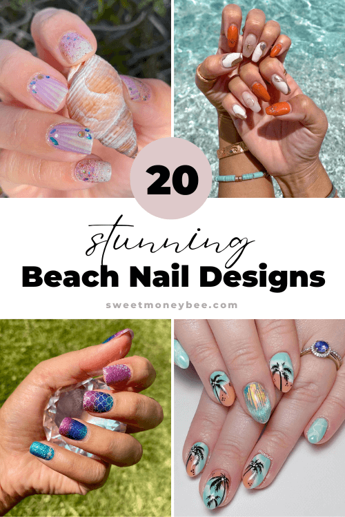 176 - Beach Nail Designs