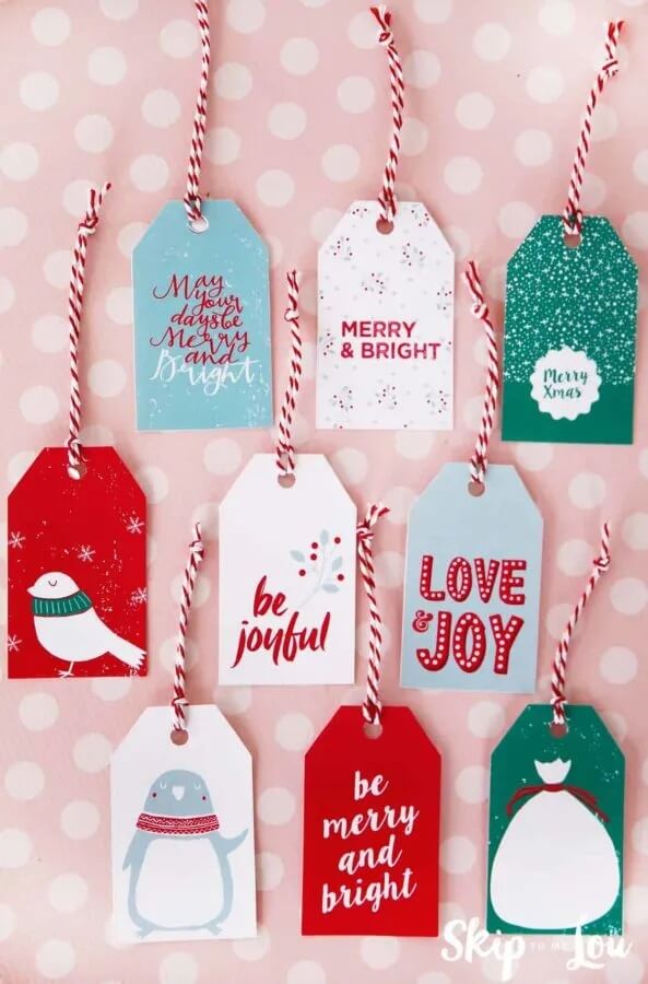 12-Fun Printable Holiday Gift Tags-J