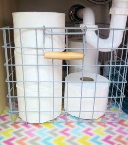 20 Clever Dollar Store Bathroom Organization Ideas - Sweet Money Bee