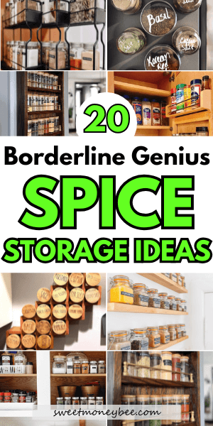 spice storage organization