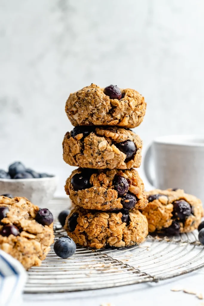 Healthy-blueberry-breakfast-cookies