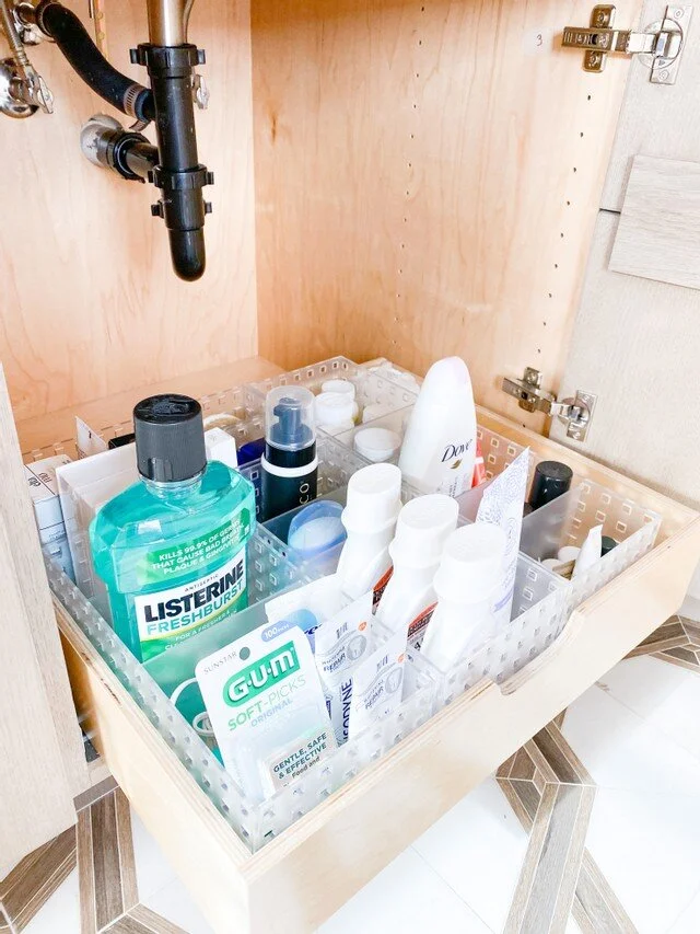 Bathroom-deep-drawer-organizing-store-products-upright
