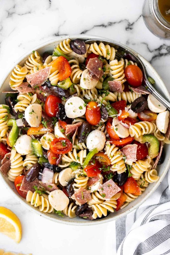 Italian-pasta-salad-potluck