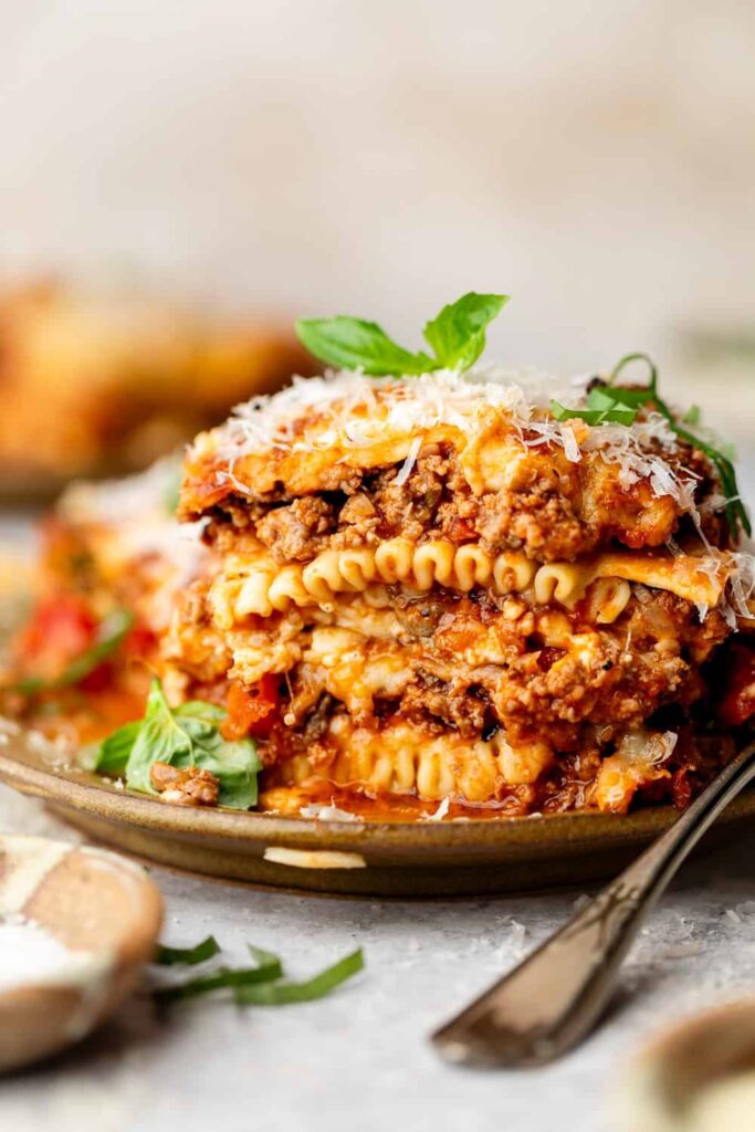 Cottage-cheese-lasagna-high-protein