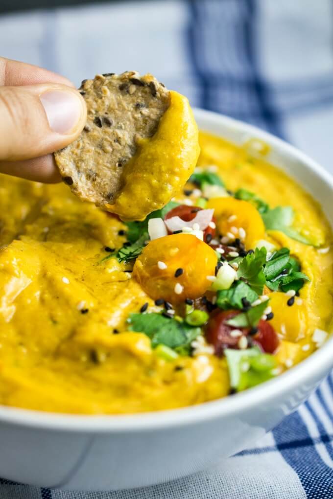 Curried-lentil-dip