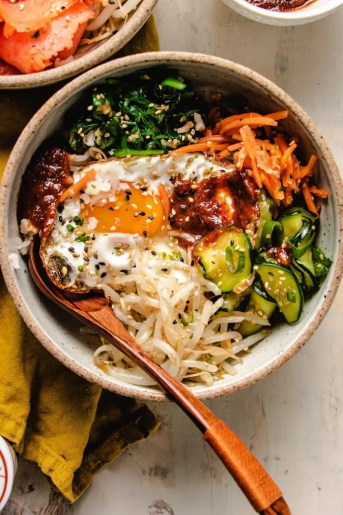 Korean-bibimbap-vegetarian