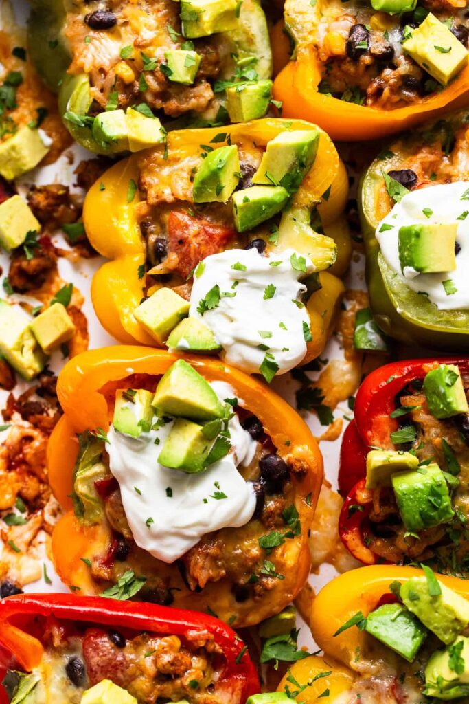 Mexican-stuffed-peppers-fiber-rich