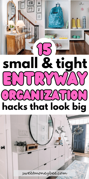 Small entryway organization ideas
